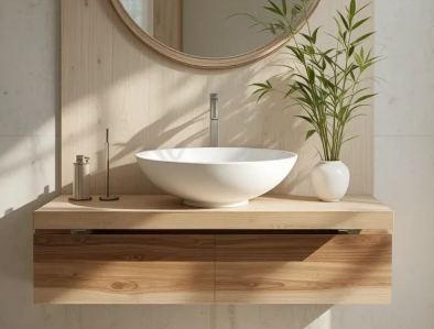 Mueble bajo lavabo a medida