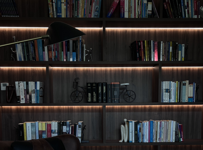 Librero y archivo a medida